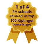 1 of 3 PA schools ranked in top 100 Kiplinger 'best buys'