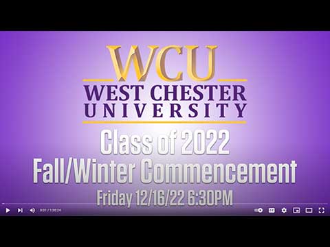 WCU December 2022 COmmncement Recording Thumbnail