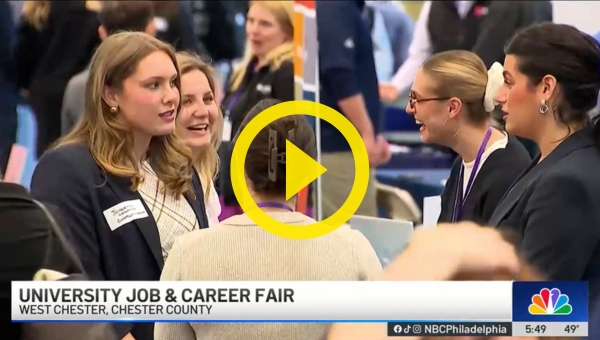 NBC10 Coverage of Job & Internship Fair