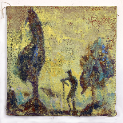 Woolly Mammoth Painting