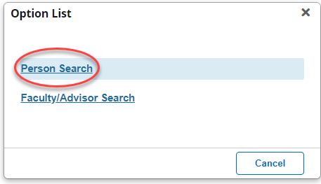 Person search