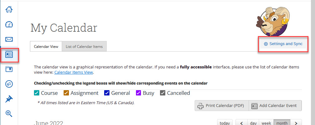 Syncing your WCU Outlook Calendar with Navigate 1