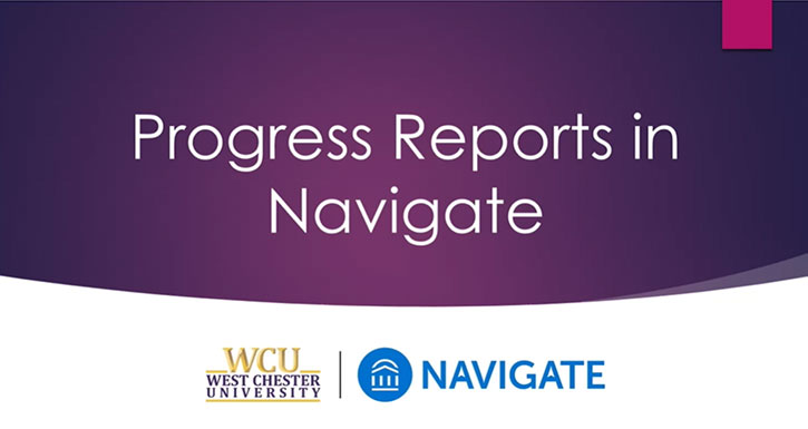 Progress Reports in Navigate Video Thumbanil
