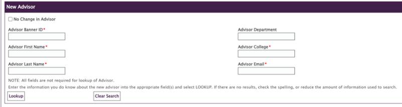 New Department Review of Change/Remove Major/Minor/Certificate Request 12