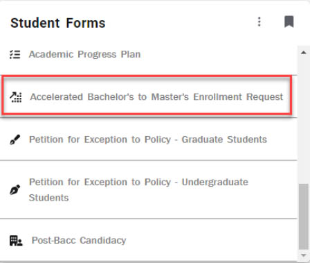 Student Forms
