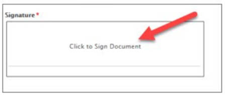 Signature box