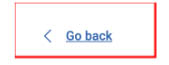 Navigate360 Placement Journey Go Back button