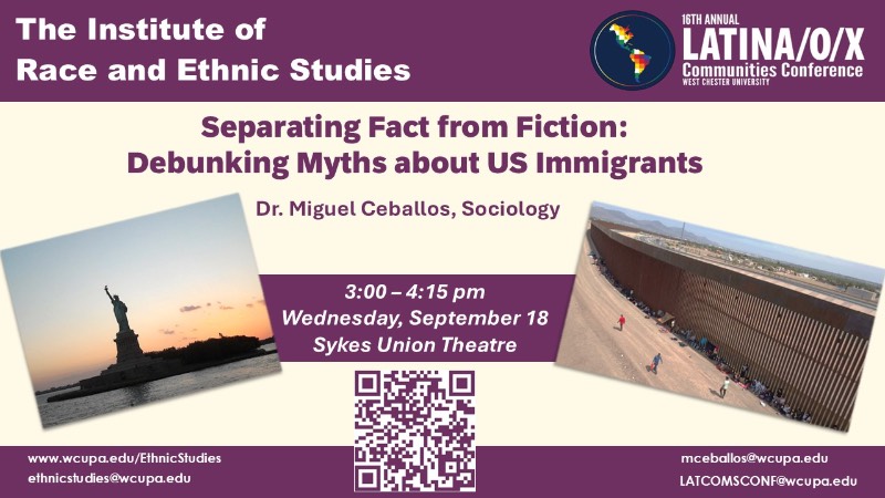 Immigration event poster