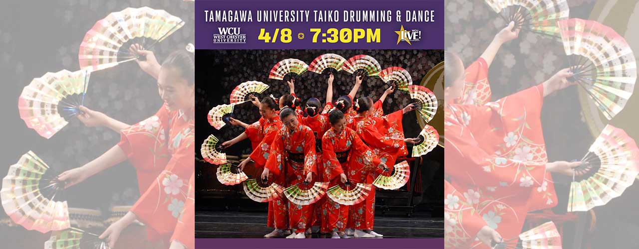 Tamagawa University Returns to WCU with Electrifying Taiko Drumming and Dance