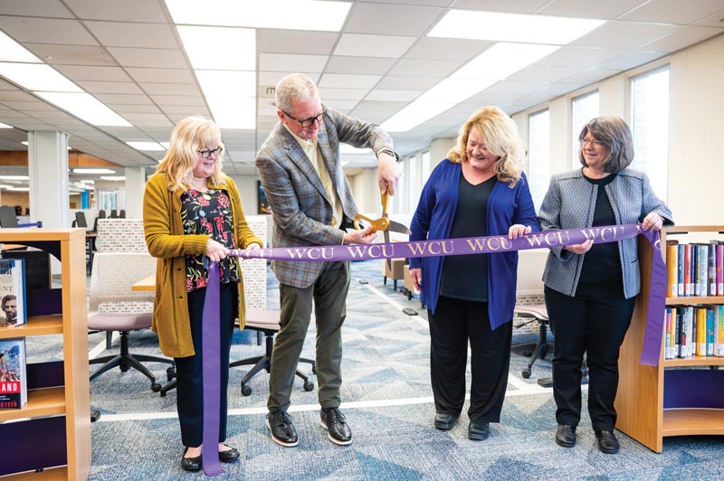 (L-R) Meg and Frank Quinlisk, Dr. Bernotsky, and Dr. Dixon.