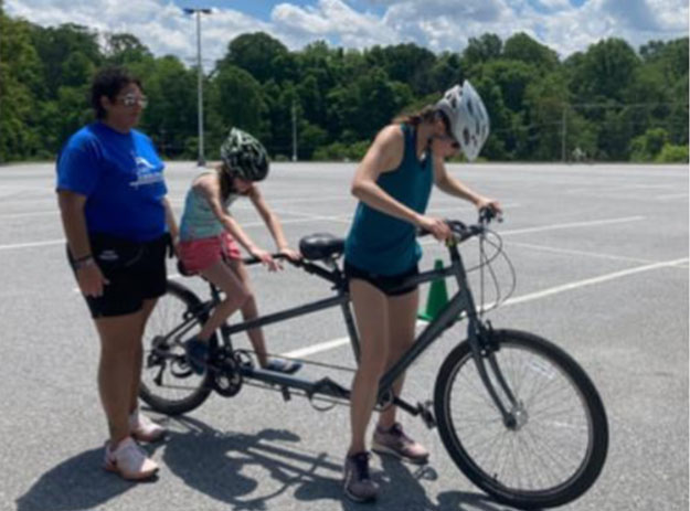 Tandem Biking