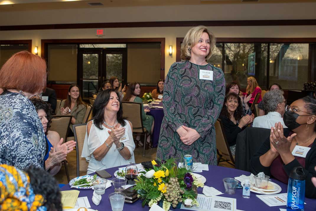 Centennial banquet large photo of WCU students