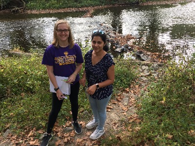 Students posing for picture