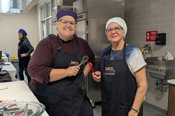 Thanksgiving meals in WCU's Food Lab