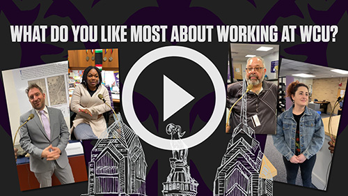 Video: What do you like most about working at WCU?