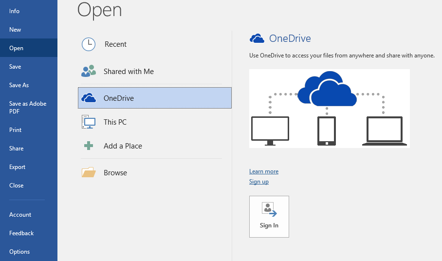 After Sign Out Users WCU OneDrive Data no longer accessible