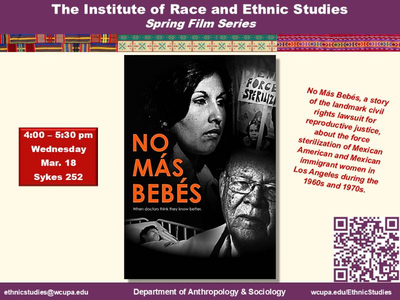 No Mas Bebes flyer No Mas Bebes flyer