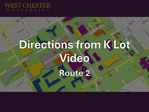 Directions from K Lot Route 2 video