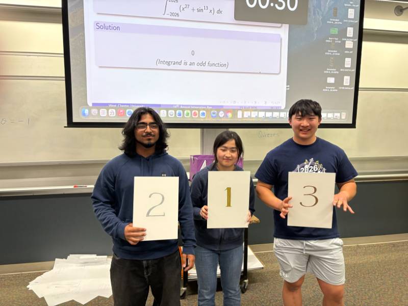 High school winners of the 2026 Integration Bee High school winners of the 2026 Integration Bee